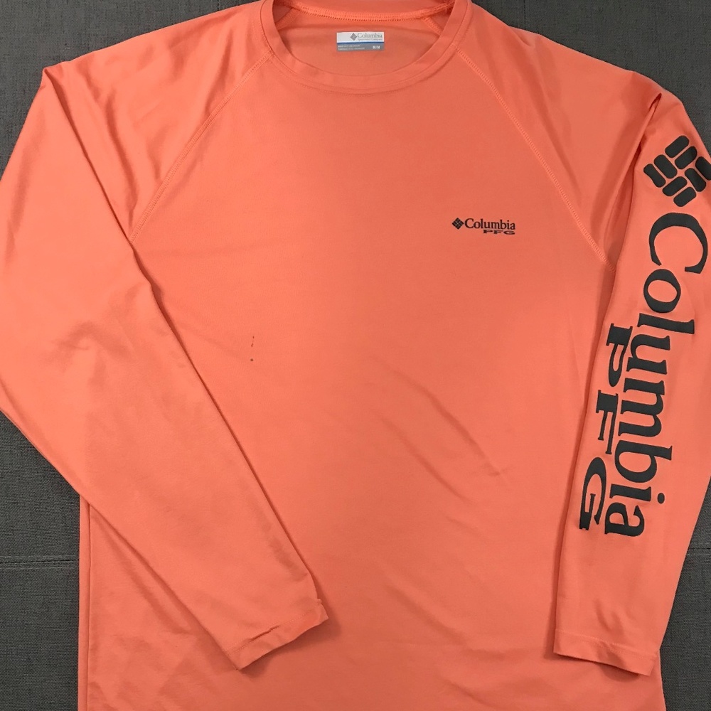 Columbia PFG Men's Long Sleeve T Shirt  Size Large
